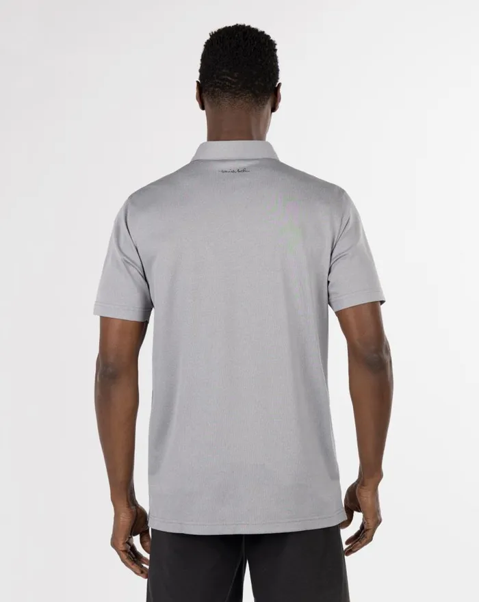 Men SEA TO SEA POLO Heather Medium Grey TravisMathew Polos