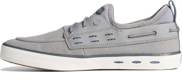 Men SeaCycled Fairlead Boat Sneaker Grey Sperry Sneakers Men SeaCycled Fairlead Boat Sneaker Grey Sperry Sneakers