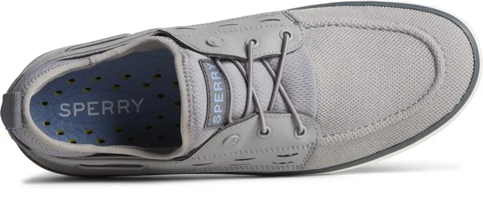 Men SeaCycled Fairlead Boat Sneaker Grey Sperry Sneakers Men SeaCycled Fairlead Boat Sneaker Grey Sperry Sneakers