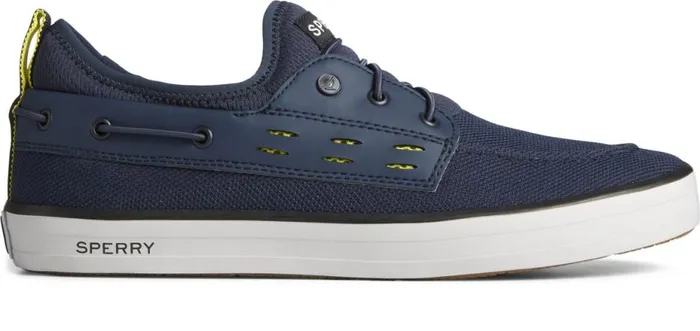 Men SeaCycled Fairlead Boat Sneaker Navy Sperry Sneakers