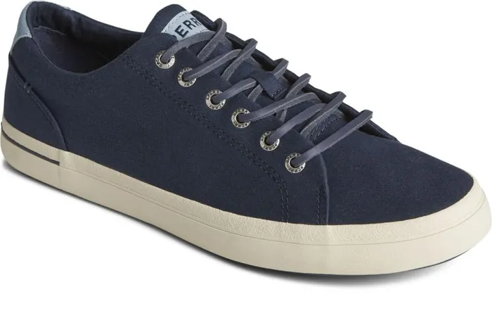 Men SeaCycled Striper II Textile Sneaker Navy Sperry Sneakers Men SeaCycled Striper II Textile Sneaker Navy Sperry Sneakers