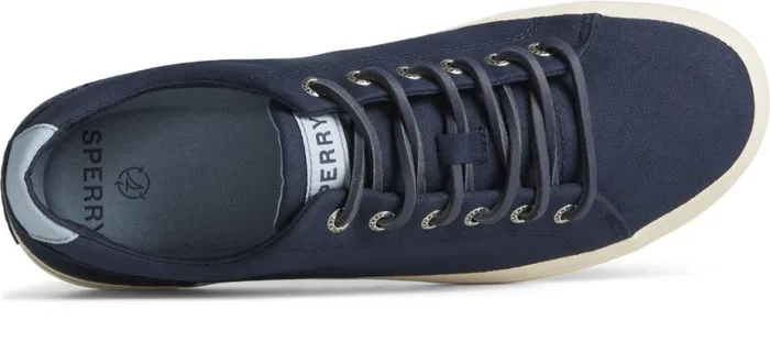 Men SeaCycled Striper II Textile Sneaker Navy Sperry Sneakers Men SeaCycled Striper II Textile Sneaker Navy Sperry Sneakers