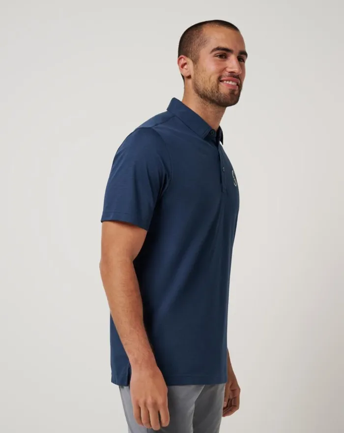 Men SEATTLE MARINERS PLAYOFF PITCH POLO Navy TravisMathew Polos