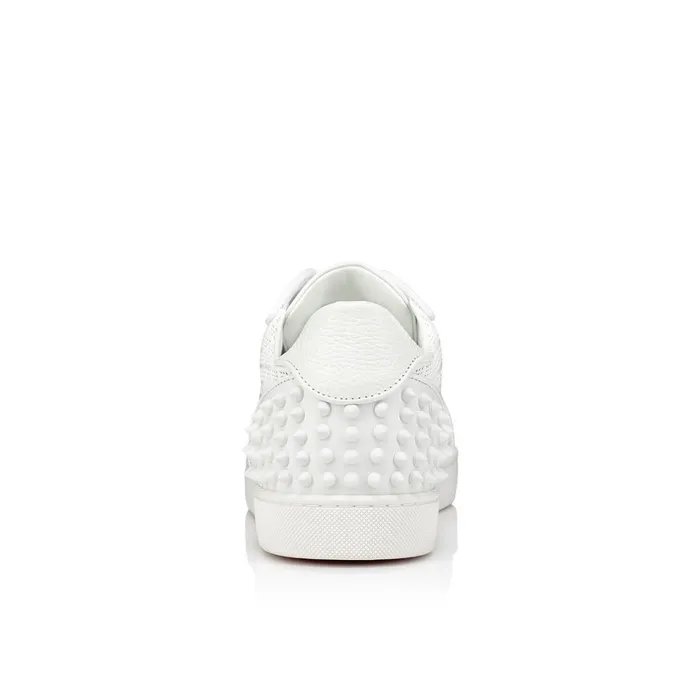 Men Seavaste 2 Sneakers 8211 Calf Leather And Spikes 8211 White White Christian Louboutin Low Top Sneakers