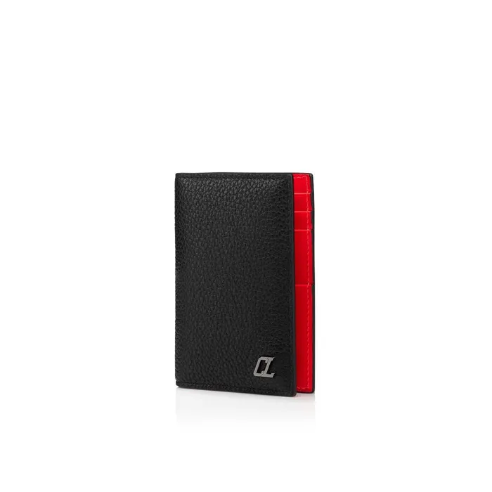 Men Sfinos Card Holder 8211 Calf Leather 8211 Black Black Christian Louboutin Wallets and Cardholders
