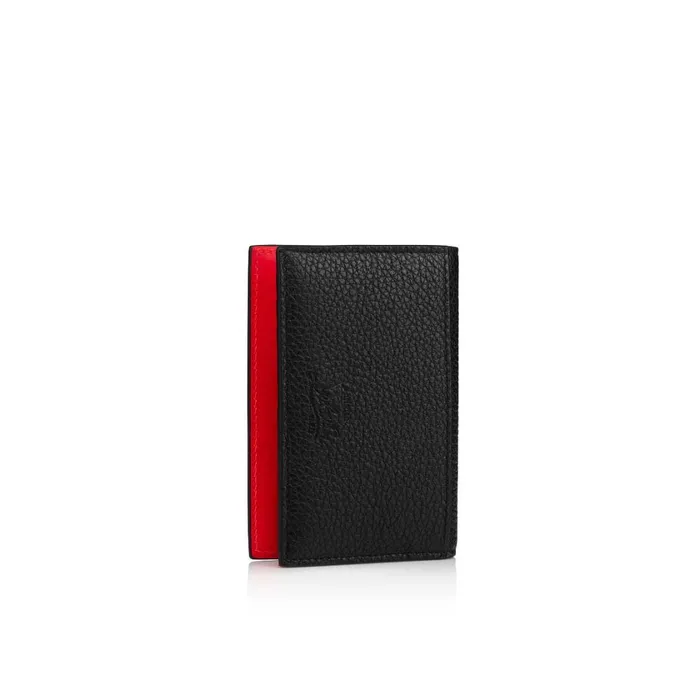 Men Sfinos Card Holder 8211 Calf Leather 8211 Black Black Christian Louboutin Wallets and Cardholders