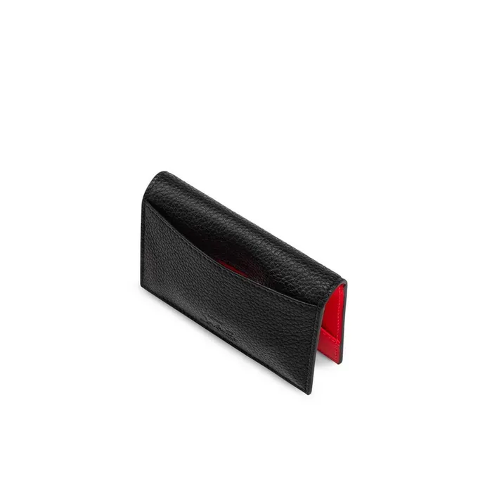 Men Sfinos Card Holder 8211 Calf Leather 8211 Black Black Christian Louboutin Wallets and Cardholders