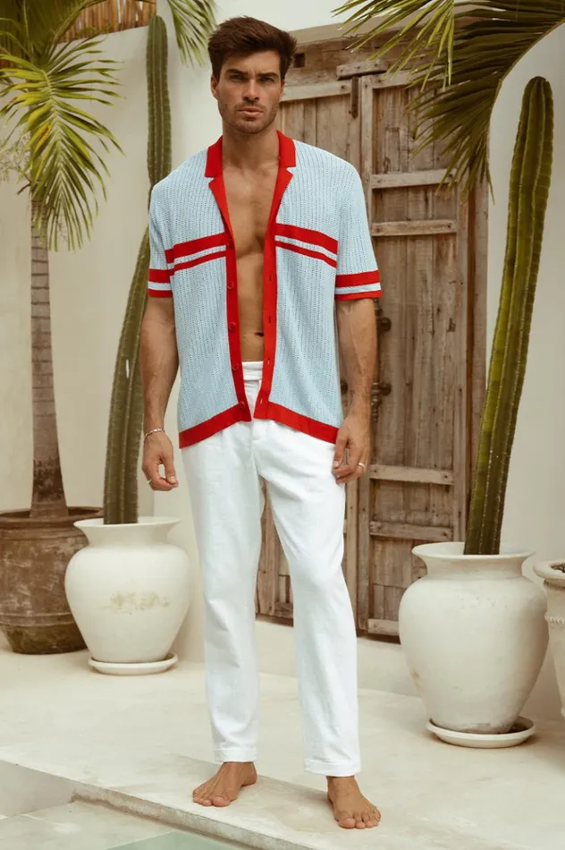 Men Shirts Runaway The Label BRODY SHIRT Redsky