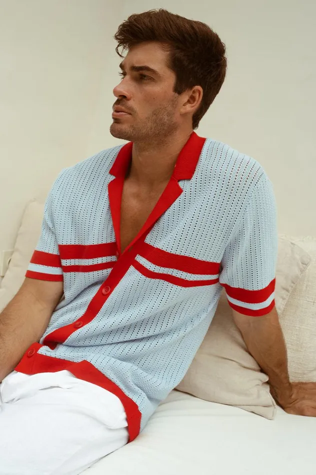 Men Shirts Runaway The Label BRODY SHIRT Redsky
