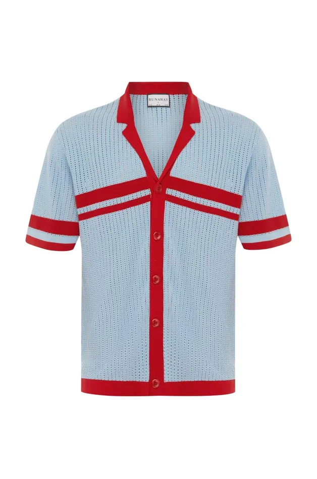 Men Shirts Runaway The Label BRODY SHIRT Redsky