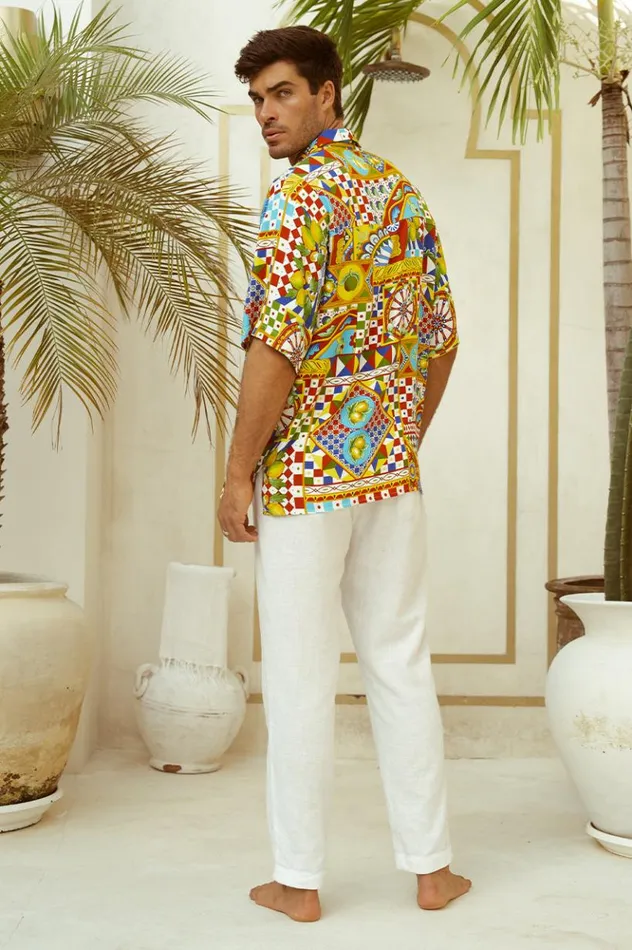 Men Shirts Runaway The Label DANTE SHIRT Phaedra Print