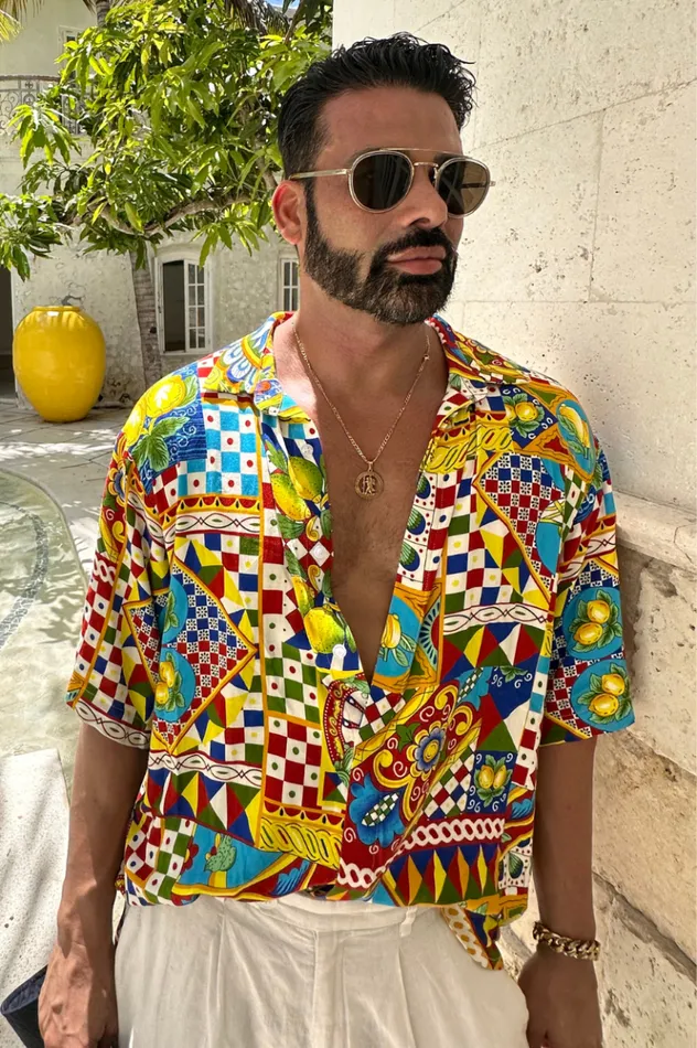 Men Shirts Runaway The Label DANTE SHIRT Phaedra Print