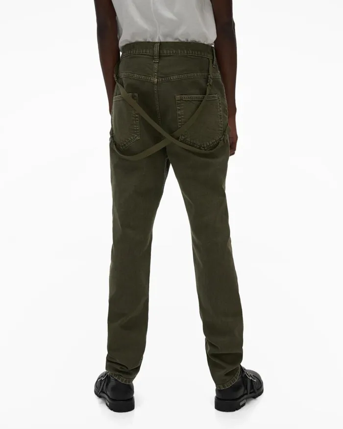 Men Strap Jean Birch Green Stone Helmut Lang Pants