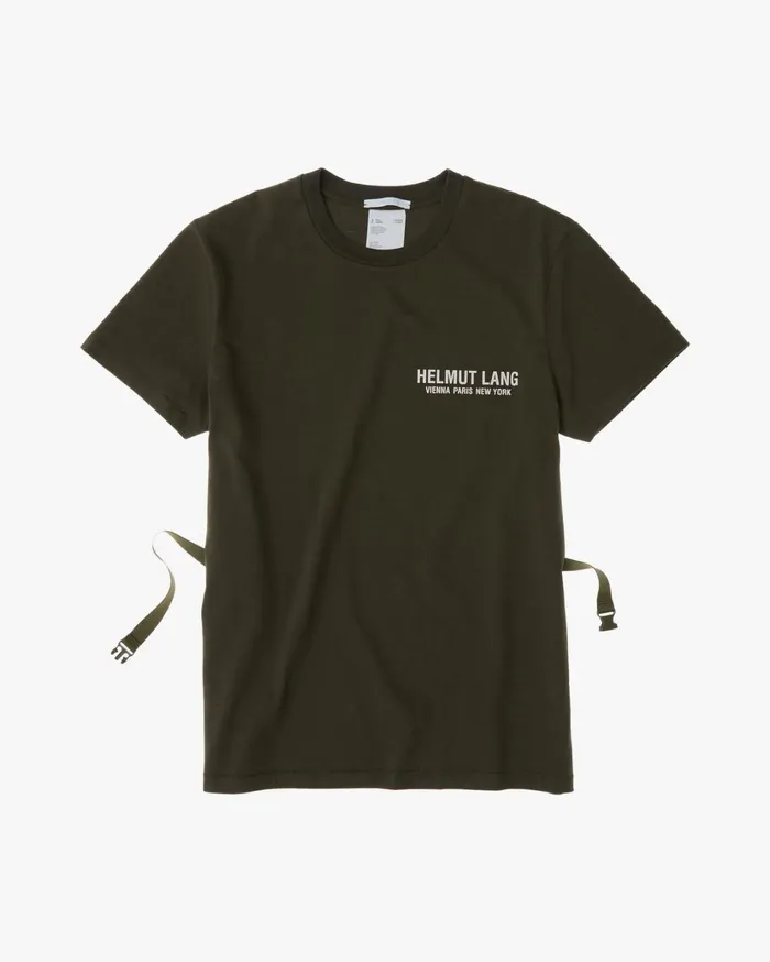 Men Strap Tee Hunter Sage Helmut Lang TShirts