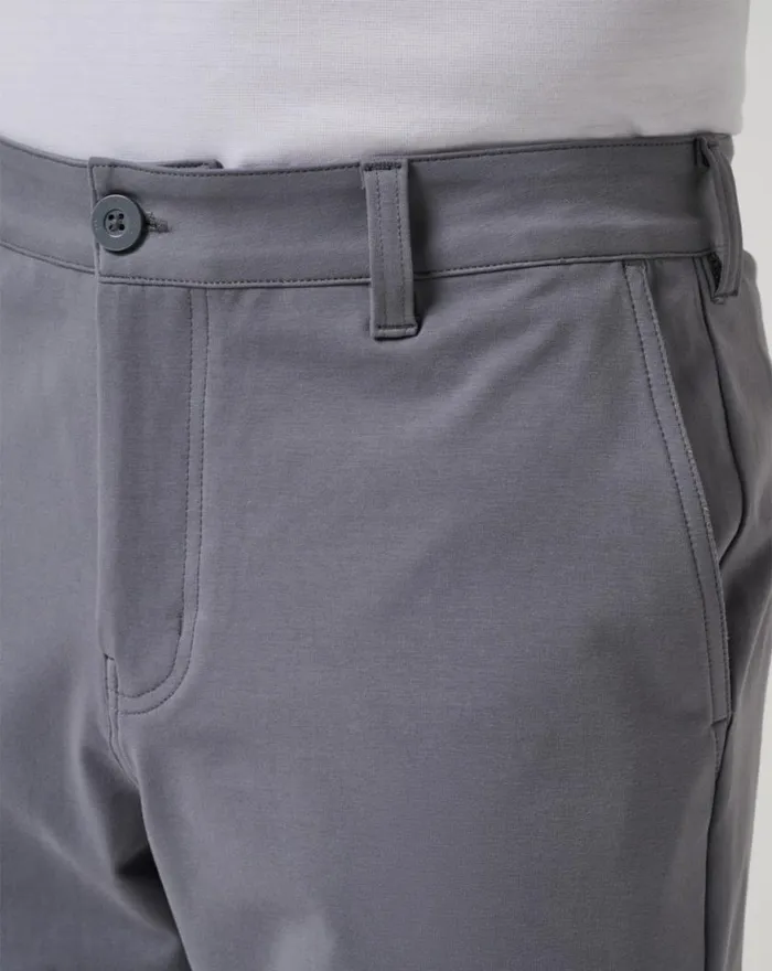 Men STRETCHKNIT SHORT 8IN Quiet Shade TravisMathew Shorts