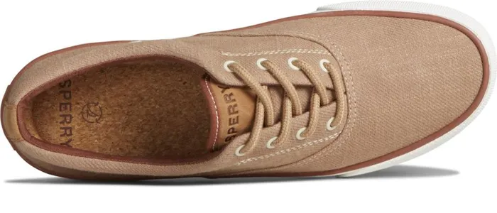 Men Striper II Slub Linen Sneaker Taupe Sperry Sneakers Men Striper II Slub Linen Sneaker Taupe Sperry Sneakers