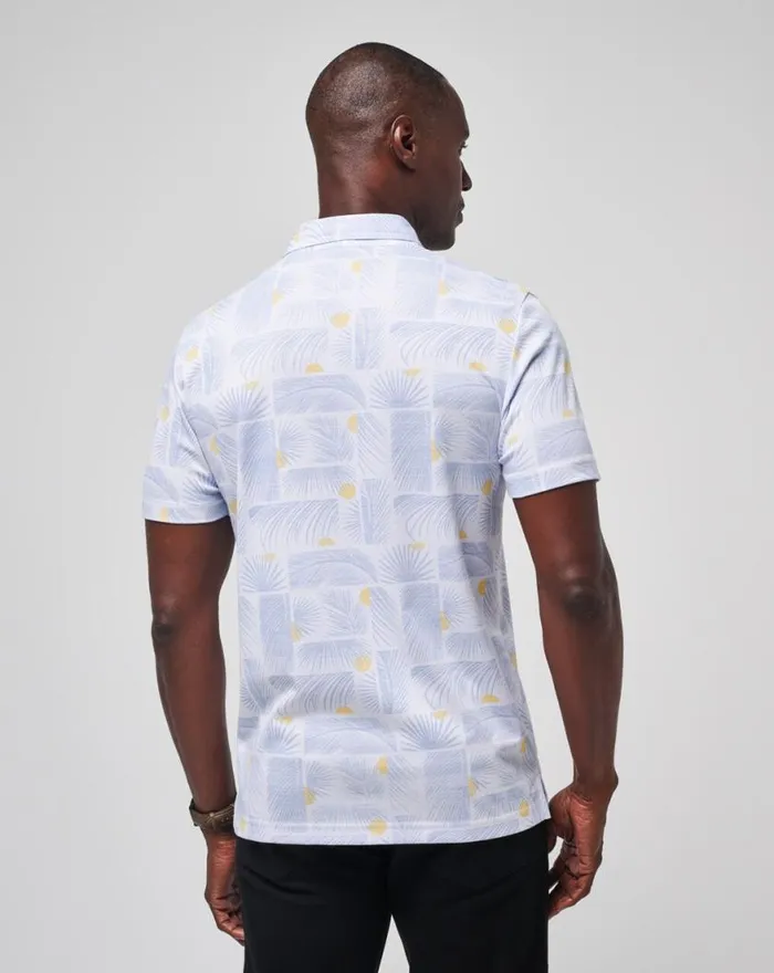Men SUN GUILT POLO White TravisMathew Polos