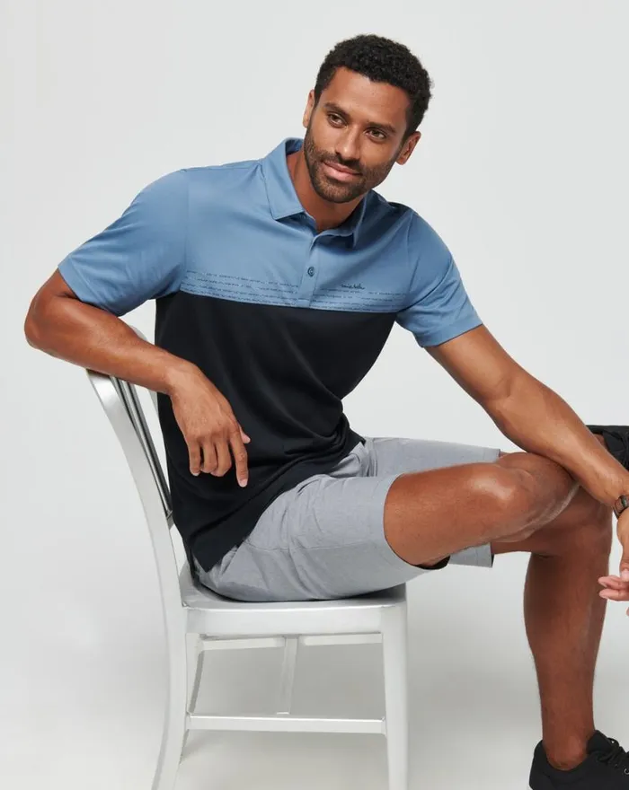 Men TAXIWAY POLO Coronet TravisMathew Polos Men TAXIWAY POLO Coronet TravisMathew Polos