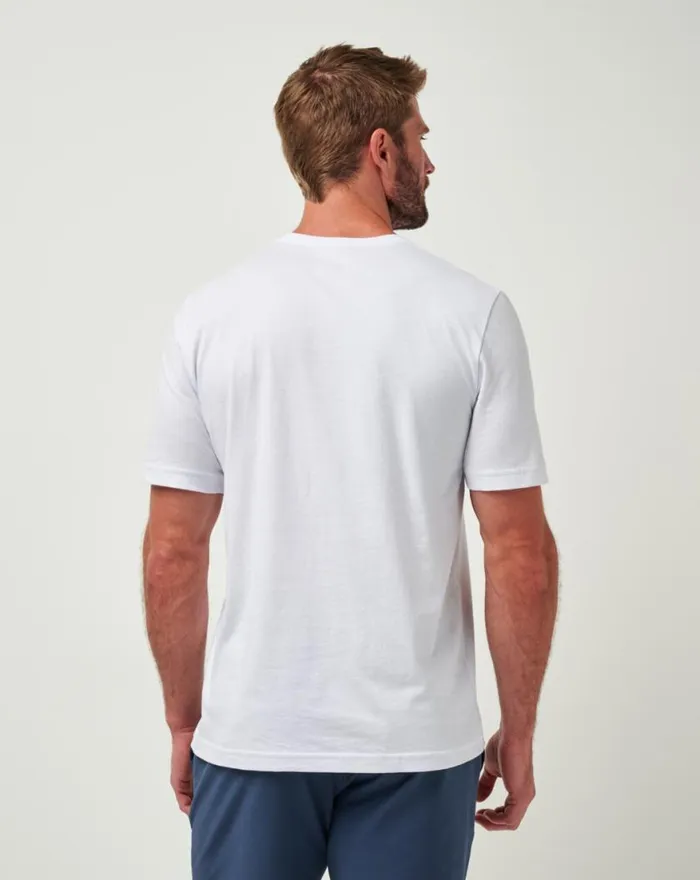 Men TEXAS RANGERS STRIKE ONE TEE White TravisMathew Tees