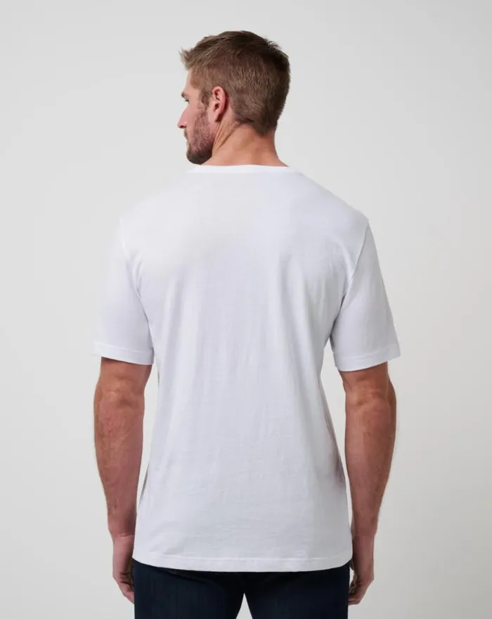 Men TEXAS RANGERS SUNSET SLAM 20 TEE White TravisMathew Tees