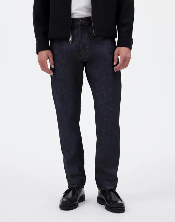 Men The 1991 StraightLeg Jean In Raw Selvedge Raw Selvedge Madewell Jeans