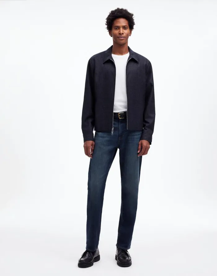 Men The 1991 StraightLeg Jean Leeds Wash Madewell Jeans