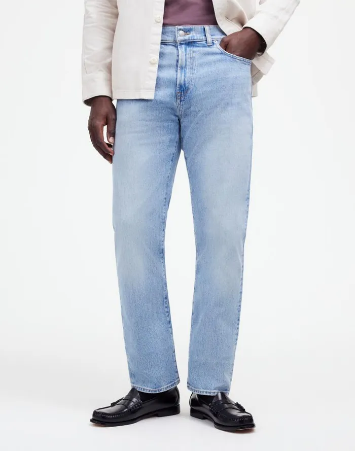 Men The 1991 StraightLeg Jean Lockhart Wash Madewell Jeans