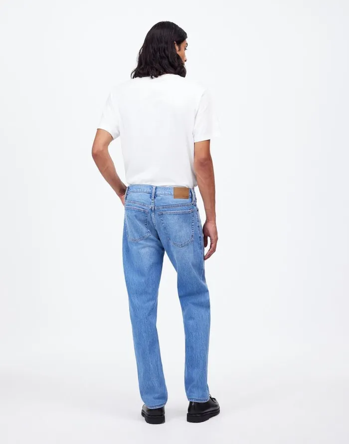 Men The 1991 StraightLeg Jean Mainshore Wash Madewell Jeans