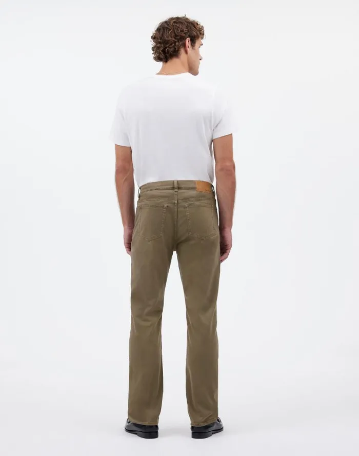 Men The Allday 1991 StraightLeg Pant Driftwood Brown Madewell Jeans