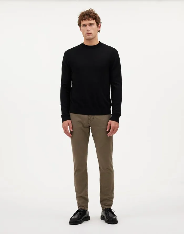 Men The Athletic Allday Slim Pant Driftwood Brown Madewell Jeans