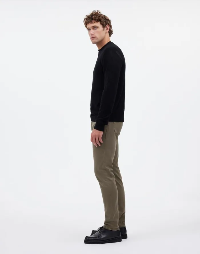 Men The Athletic Allday Slim Pant Driftwood Brown Madewell Jeans