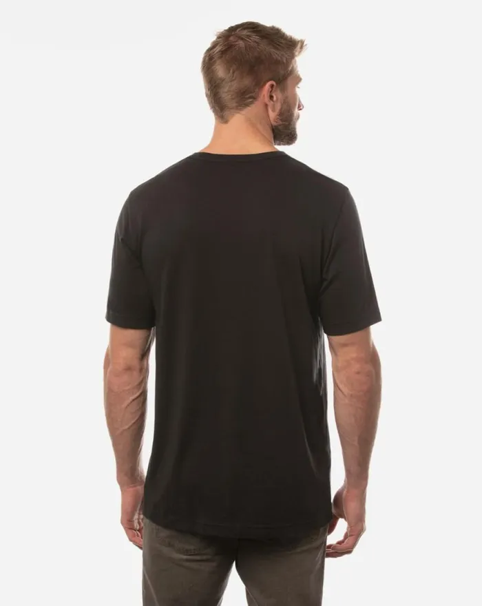 Men THE LAKES 20 TEE Black TravisMathew Tees Men THE LAKES 20 TEE Black TravisMathew Tees