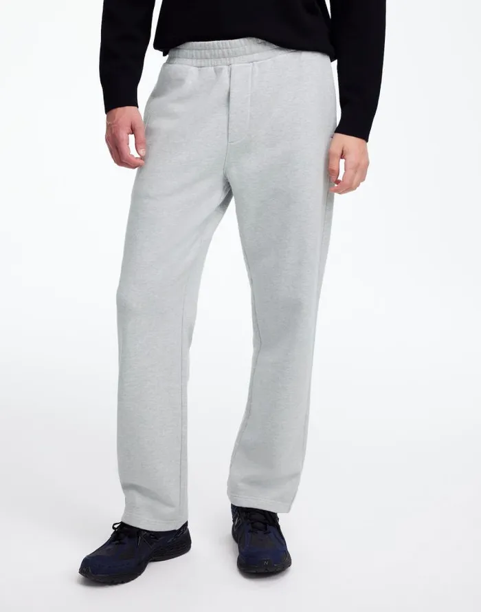 Men The McCarren Midweight Sweatpant Light Heather Grey Madewell Hoodies and Sweatshirts