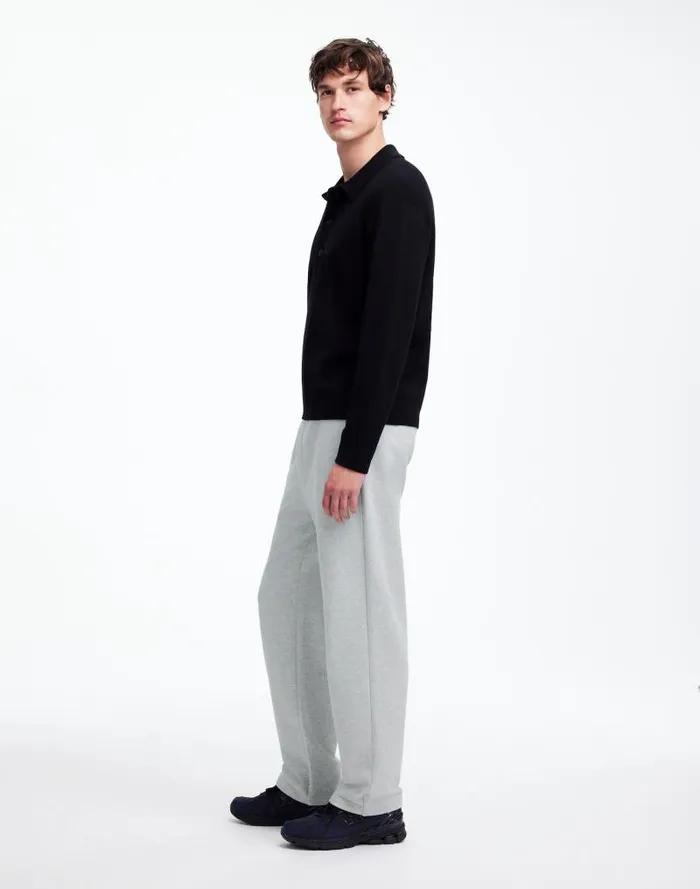 Men The McCarren Midweight Sweatpant Light Heather Grey Madewell Hoodies and Sweatshirts