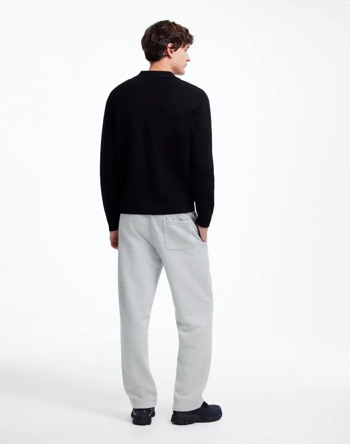 Men The McCarren Midweight Sweatpant Light Heather Grey Madewell Hoodies and Sweatshirts