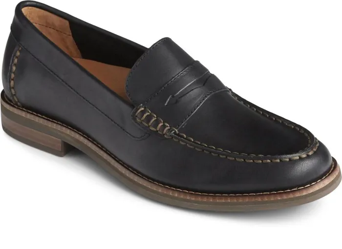 Men Topsfield Penny Loafer Black Sperry Sneakers Men Topsfield Penny Loafer Black Sperry Sneakers