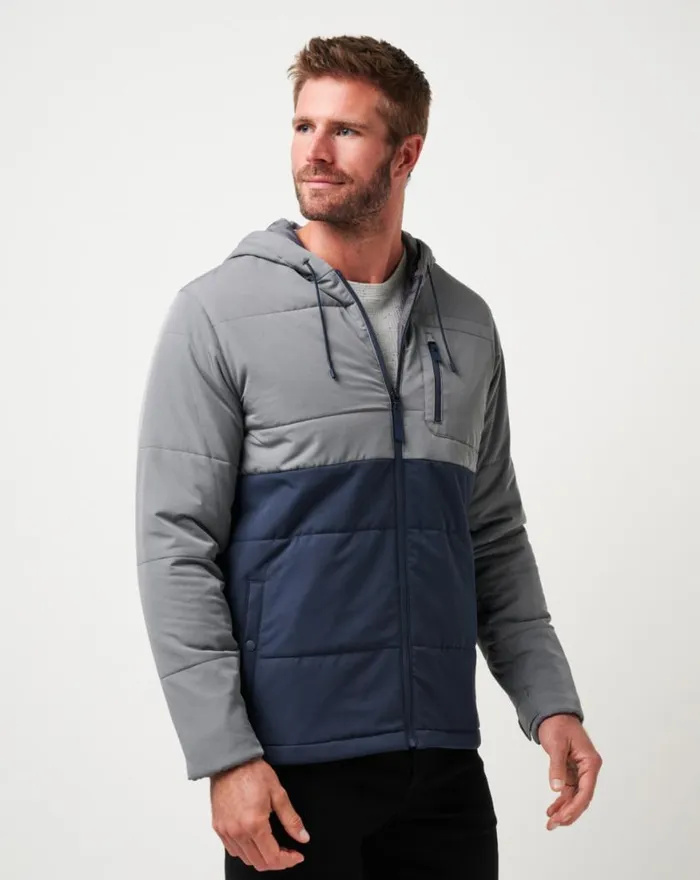 Men TORCH RUNNER FULL ZIP Total Eclipse TravisMathew Jackets