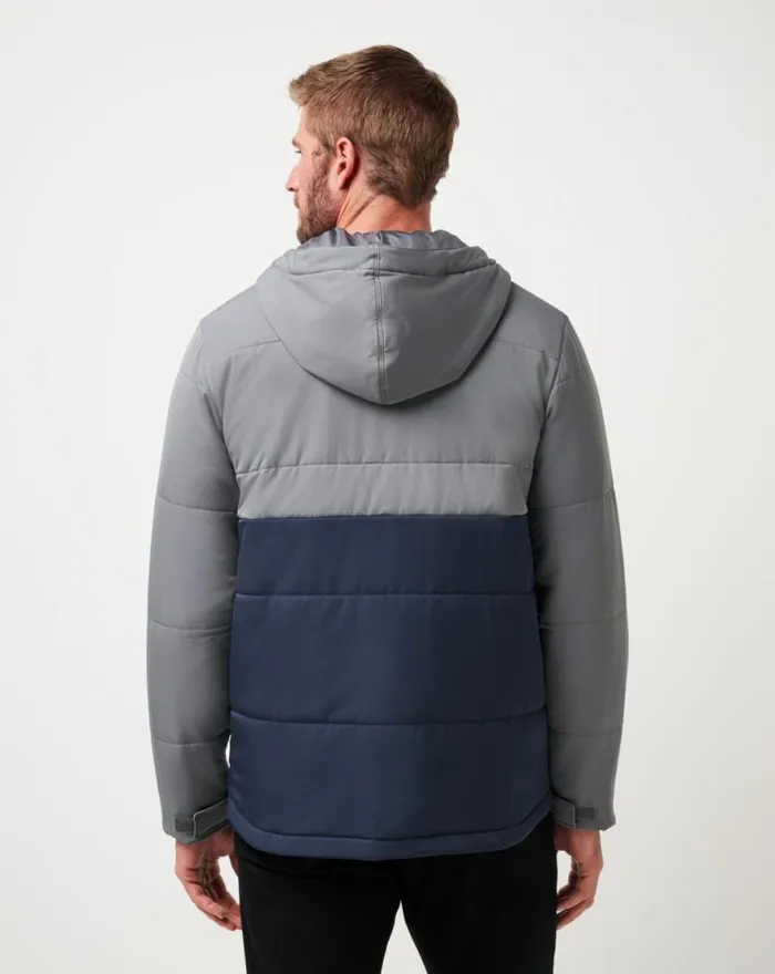 Men TORCH RUNNER FULL ZIP Total Eclipse TravisMathew Jackets
