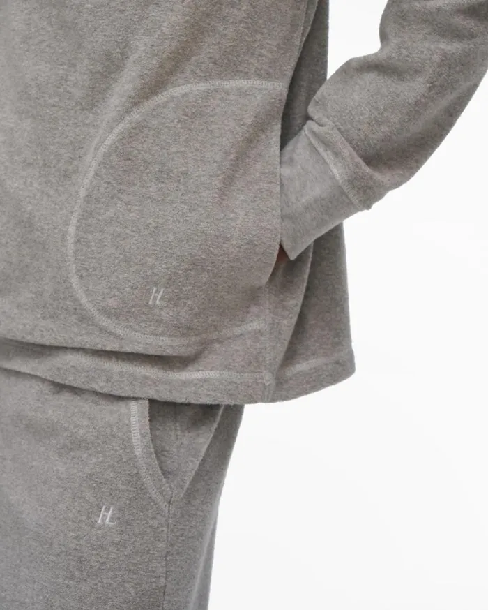 Men Towel Hoodie Vapor Heather Helmut Lang Sweatshirts