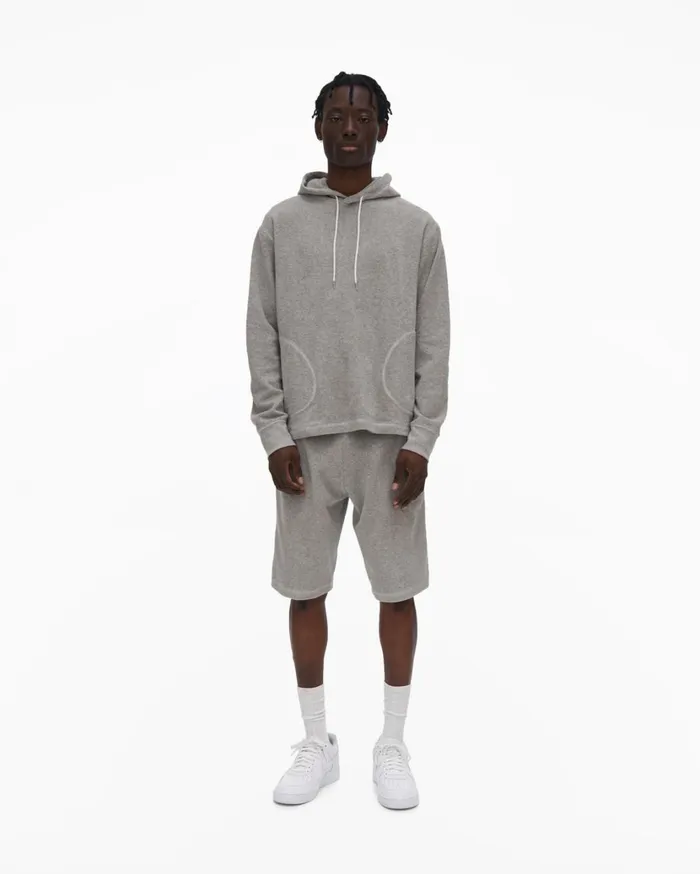 Men Towel Short Vapor Heather Helmut Lang Shorts