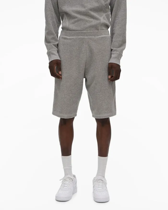 Men Towel Short Vapor Heather Helmut Lang Shorts