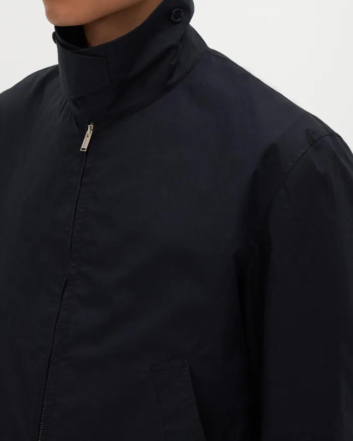 Men Trench Bomber Jacket Patrol Navy Helmut Lang Outerwear