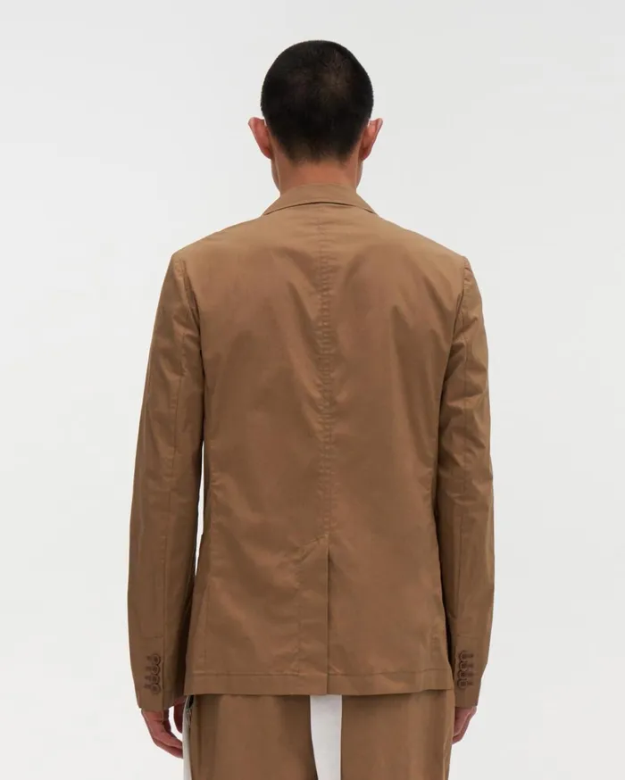 Men Two Button Suit Jacket Trench Helmut Lang Jackets