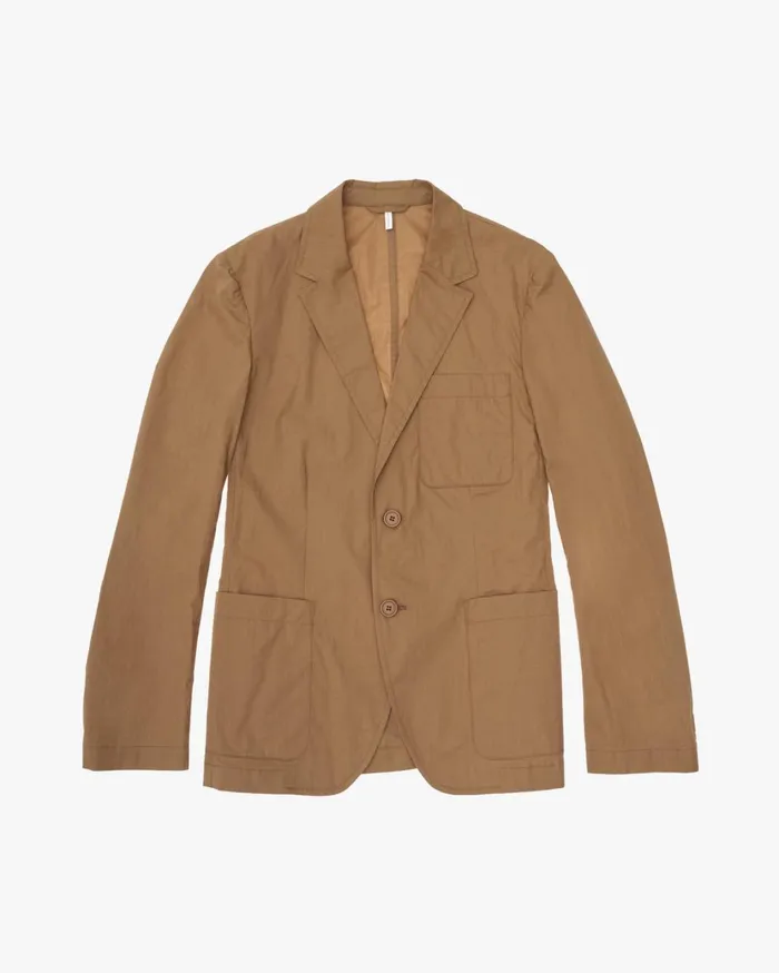 Men Two Button Suit Jacket Trench Helmut Lang Jackets