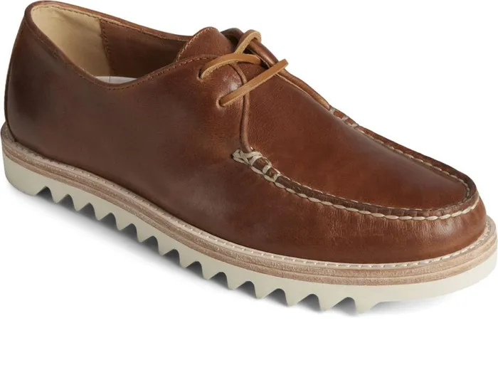 Men Unisex Captain039s Vibram Oxford Tan Sperry Boots