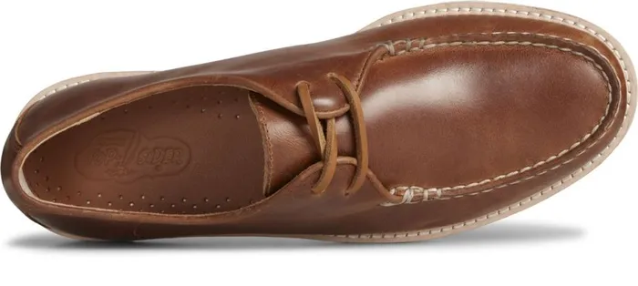 Men Unisex Captain039s Vibram Oxford Tan Sperry Boots