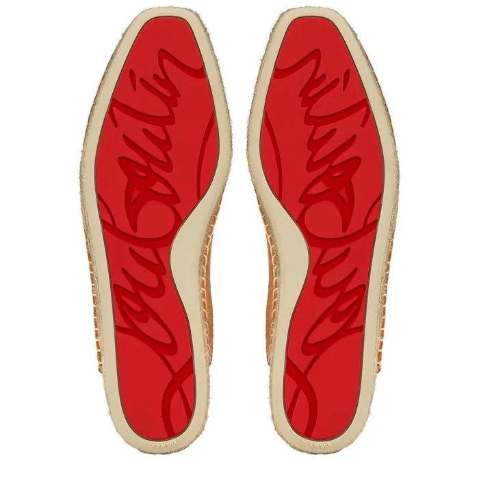 Men Varsi Espadon Espadrilles 8211 Leather 8211 Cinnamon Brown Christian Louboutin Sandals and Espadrilles