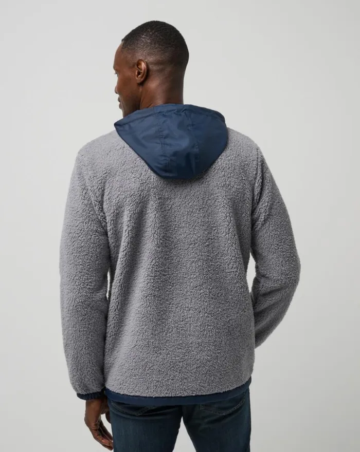 Men VENTURE SHERPA JACKET Sleettotal Eclipse TravisMathew Jackets