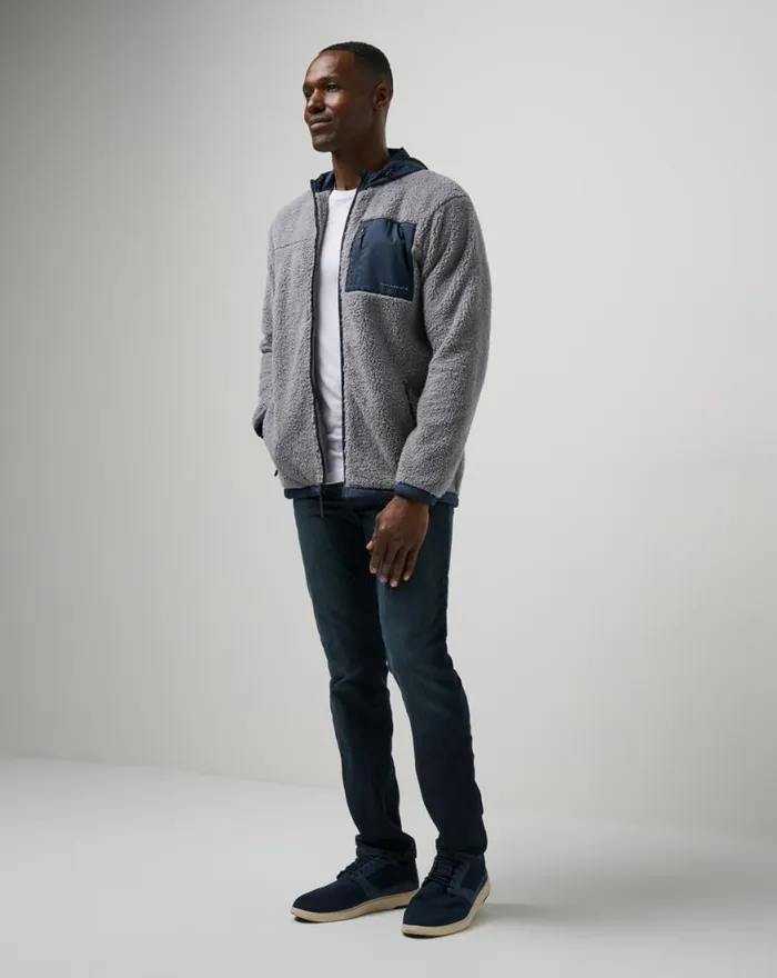 Men VENTURE SHERPA JACKET Sleettotal Eclipse TravisMathew Jackets