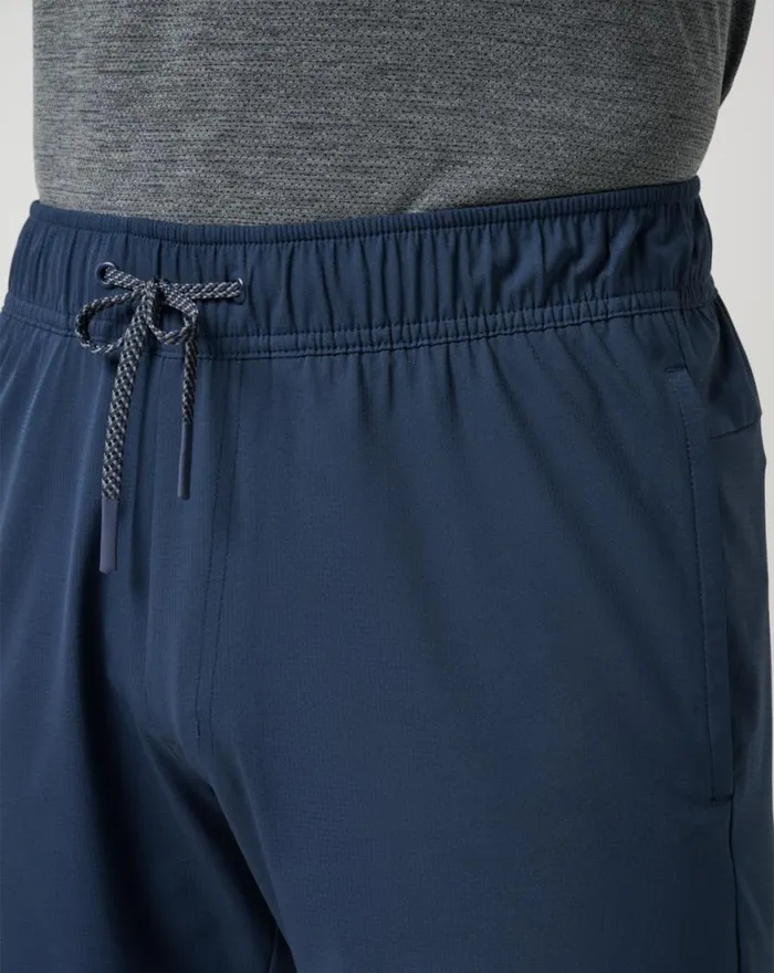 Men WANDERLUST EWAIST SHORT 75IN Mood Indigo TravisMathew Shorts